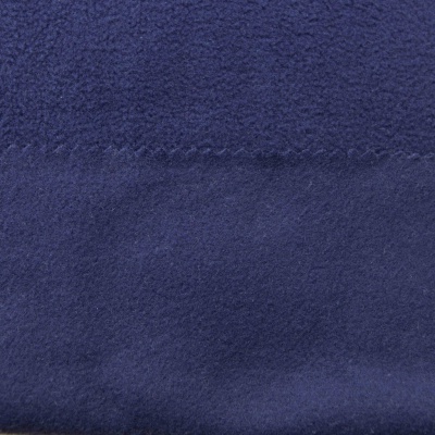 Флис DTY 19-3920, 180 г/м2, шир. 150 см, цвет т.синий - купить в Обнинске. Цена 646.04 руб.