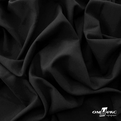 Ткань костюмная Зара, 92%P 8%S, BLACK, 200 г/м2, шир.150 см - купить в Обнинске. Цена 325.28 руб.