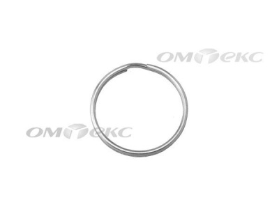 Кольцо металлическое d-20 мм, цв.-никель - купить в Обнинске. Цена: 3.19 руб.