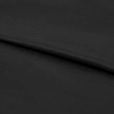 Ткань подкладочная Таффета 210Т, Black / чёрный, 67 г/м2, антистатик, шир.150 см - купить в Обнинске. Цена 43.86 руб.