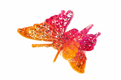 Бабочка декоративная пластиковая #10 - купить в Обнинске. Цена: 7.09 руб.