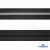 Рулонная молния с покрытием PVC спираль тип 3 (упак.270м) -черная с полосой СВО - купить в Обнинске. Цена: 12.74 руб.