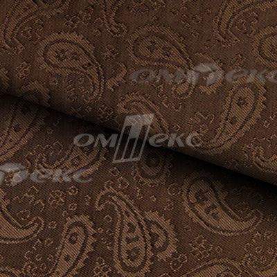 Ткань подкладочная жаккард Р14098, 19-1217/коричневый, 85 г/м2, шир. 150 см, 230T - купить в Обнинске. Цена 166.45 руб.