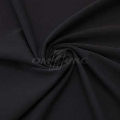 Ткань костюмная "Меган", 78%P 18%R 4%S, 205 г/м2 ш.150 см, цв-черный (Black) - купить в Обнинске. Цена 392.32 руб.