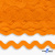 Тесьма вьюнчик 0381-0080, 8 мм/упак.33+/-1м, цвет 9511-оранжевый - купить в Обнинске. Цена: 107.26 руб.