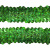 Тесьма с пайетками D4, шир. 30 мм/уп. 25+/-1 м, цвет зелёный - купить в Обнинске. Цена: 1 087.39 руб.