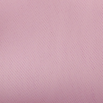 Фатин матовый 16-12, 12 гр/м2, шир.300см, цвет нежно-розовый - купить в Обнинске. Цена 96.31 руб.