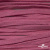 Шнур плетеный d-8 мм плоский, 70% хлопок 30% полиэстер, уп.85+/-1 м, цв.1029-розовый - купить в Обнинске. Цена: 735 руб.