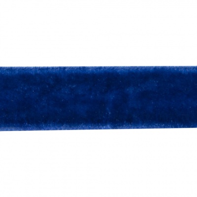Лента бархатная нейлон, шир.12 мм, (упак. 45,7м), цв.74-василек - купить в Обнинске. Цена: 392 руб.