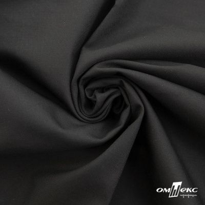Ткань костюмная "Остин" 80% P, 20% R, 230 (+/-10) г/м2, шир.145 (+/-2) см, цв 4 - черный - купить в Обнинске. Цена 380.25 руб.