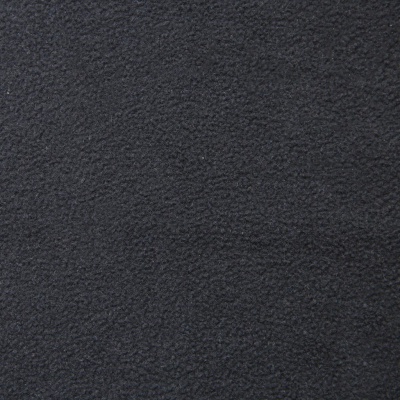Флис DTY, 130 г/м2, шир. 150 см, цвет чёрный - купить в Обнинске. Цена 694.22 руб.