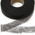 Прокладочная лента (паутинка) DF23, шир. 15 мм (боб. 100 м), цвет чёрный - купить в Обнинске. Цена: 1.13 руб.