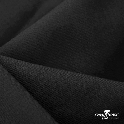 Ткань костюмная Зара, 92%P 8%S, BLACK, 200 г/м2, шир.150 см - купить в Обнинске. Цена 325.28 руб.