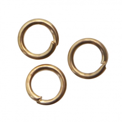Кольцо  соединительное для бижутерии 4 мм, цв.-золото - купить в Обнинске. Цена: 0.41 руб.