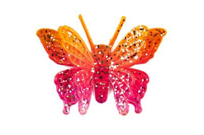 Бабочка декоративная пластиковая #10 - купить в Обнинске. Цена: 7.09 руб.