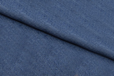 Ткань джинсовая №96, 160 гр/м2, шир.148см, цвет голубой - купить в Обнинске. Цена 350.42 руб.