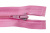Спиральная молния Т5 513, 40 см, автомат, цвет св.розовый - купить в Обнинске. Цена: 13.03 руб.