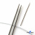 Спицы для вязания металлические d-2.5 мм круговые на тросике 53 см - купить в Обнинске. Цена: 53.90 руб.