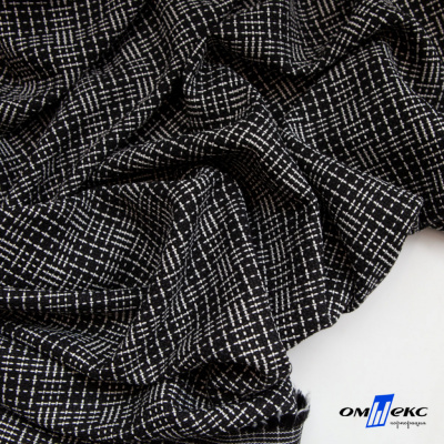 Ткань костюмная "Гарсия" 80% P, 18% R, 2% S, 335 г/м2, шир.150 см, Цвет черный - купить в Обнинске. Цена 669.66 руб.