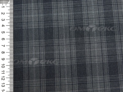 Ткань костюмная клетка 25235 2003, 185 гр/м2, шир.150см, цвет серый/сер - купить в Обнинске. Цена 