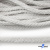Шнур плетеный d-6 мм круглый, 70% хлопок 30% полиэстер, уп.90+/-1 м, цв.1076-белый - купить в Обнинске. Цена: 588 руб.