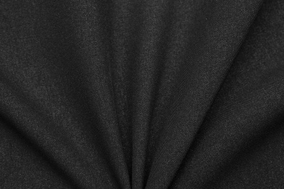 Ткань костюмная 24880 2022, 220 гр/м2, шир.150см, цвет чёрный - купить в Обнинске. Цена 451 руб.