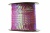 Пайетки "ОмТекс" на нитях, CREAM, 6 мм С / упак.73+/-1м, цв. 89 - розовый - купить в Обнинске. Цена: 468.37 руб.