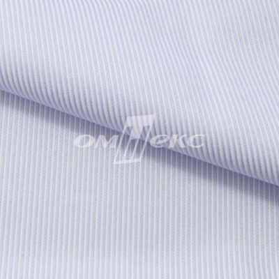 Ткань сорочечная Пула, 115 г/м2, 58% пэ,42% хл, шир.150 см, цв.1-голубой, (арт.107) - купить в Обнинске. Цена 306.69 руб.