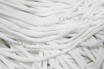 Шнур Т-02 (4с2) мелкое плетение 4мм 100 м белый - купить в Обнинске. Цена: 2.50 руб.