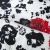 Плательная ткань "Фламенко" 22.1, 80 гр/м2, шир.150 см, принт растительный - купить в Обнинске. Цена 239.03 руб.