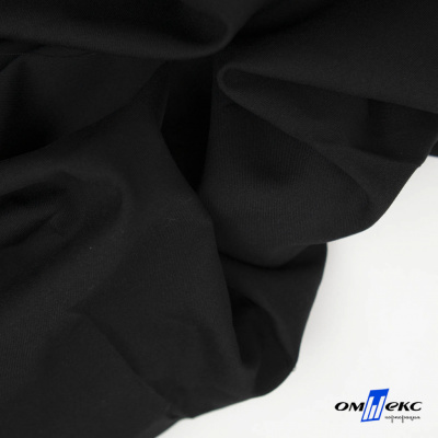 Ткань костюмная "Матте" 80% P, 16% R, 4% S, 170 г/м2, шир.150 см, цв-черный #1 - купить в Обнинске. Цена 372.90 руб.