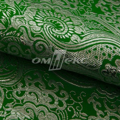 Ткань костюмная жаккард №4, 140 гр/м2, шир.150см, цвет зелёный - купить в Обнинске. Цена 383.29 руб.