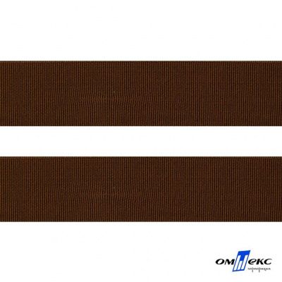 13023-Резинка тканая шир.2,5 см,цв. #4 -коричневый - купить в Обнинске. Цена: 46.62 руб.