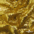 Сетка с пайетками, 188 гр/м2, шир.140см, цвет жёлтое золото - купить в Обнинске. Цена 505.15 руб.