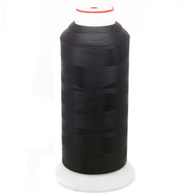 Нитки текстурированные некручёные, намот. 5 000 м, цвет чёрный - купить в Обнинске. Цена: 70.43 руб.