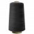Швейные нитки (армированные) 28S/2, нам. 2 500 м, цвет чёрный - купить в Обнинске. Цена: 139.91 руб.