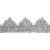 Тесьма металлизированная 0384-0240, шир. 40 мм/уп. 25+/-1 м, цвет серебро - купить в Обнинске. Цена: 490.74 руб.