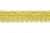 Тесьма кружевная 0621-1567, шир. 15 мм/уп. 20+/-1 м, цвет 017-жёлтый - купить в Обнинске. Цена: 466.97 руб.