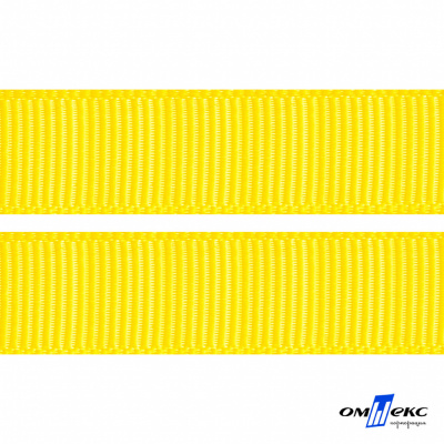 Репсовая лента 020, шир. 25 мм/уп. 50+/-1 м, цвет жёлтый - купить в Обнинске. Цена: 301.80 руб.