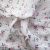Ткань Муслин принт, 100% хлопок, 125 гр/м2, шир. 140 см, #2308 цв. 6 белый с цветком - купить в Обнинске. Цена 413.11 руб.