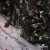 Сетка с вышивкой "Мадрид" 135 г/м2, 100% нейлон, ширина 130 см, Цвет 4/Черный - купить в Обнинске. Цена 980 руб.