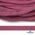 Шнур плетеный d-8 мм плоский, 70% хлопок 30% полиэстер, уп.85+/-1 м, цв.1029-розовый - купить в Обнинске. Цена: 742.50 руб.