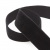 Лента бархатная нейлон, шир.25 мм, (упак. 45,7м), цв.03-черный - купить в Обнинске. Цена: 800.84 руб.