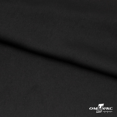 Ткань плательная Габриэль 100% полиэстер,140 (+/-10) гр/м2, шир. 150 см, цв. черный BLACK - купить в Обнинске. Цена 248.37 руб.