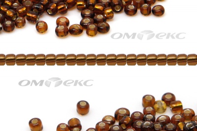 Бисер (SL) 11/0 ( упак.100 гр) цв.53 - коричневый - купить в Обнинске. Цена: 53.34 руб.