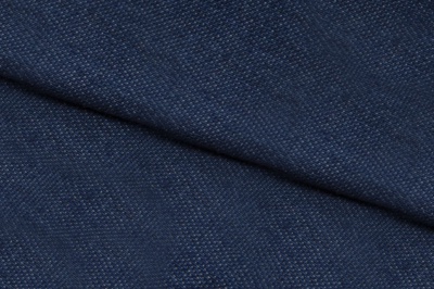 Ткань джинсовая №96, 160 гр/м2, шир.148см, цвет синий - купить в Обнинске. Цена 350.42 руб.