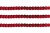 Пайетки "ОмТекс" на нитях, SILVER-BASE, 6 мм С / упак.73+/-1м, цв. 3 - красный - купить в Обнинске. Цена: 468.37 руб.