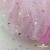 Сетка Фатин Глитер Спейс, 12 (+/-5) гр/м2, шир.150 см, 16-12/розовый - купить в Обнинске. Цена 202.08 руб.