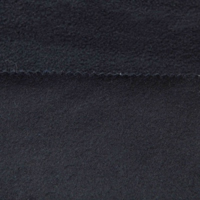 Флис DTY, 180 г/м2, шир. 150 см, цвет чёрный - купить в Обнинске. Цена 646.04 руб.