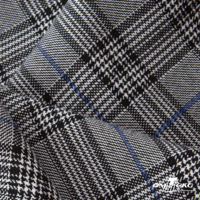 Ткань костюмная "Клер" 80% P, 16% R, 4% S, 200 г/м2, шир.150 см,#3 цв-серый/синий - купить в Обнинске. Цена 412.02 руб.